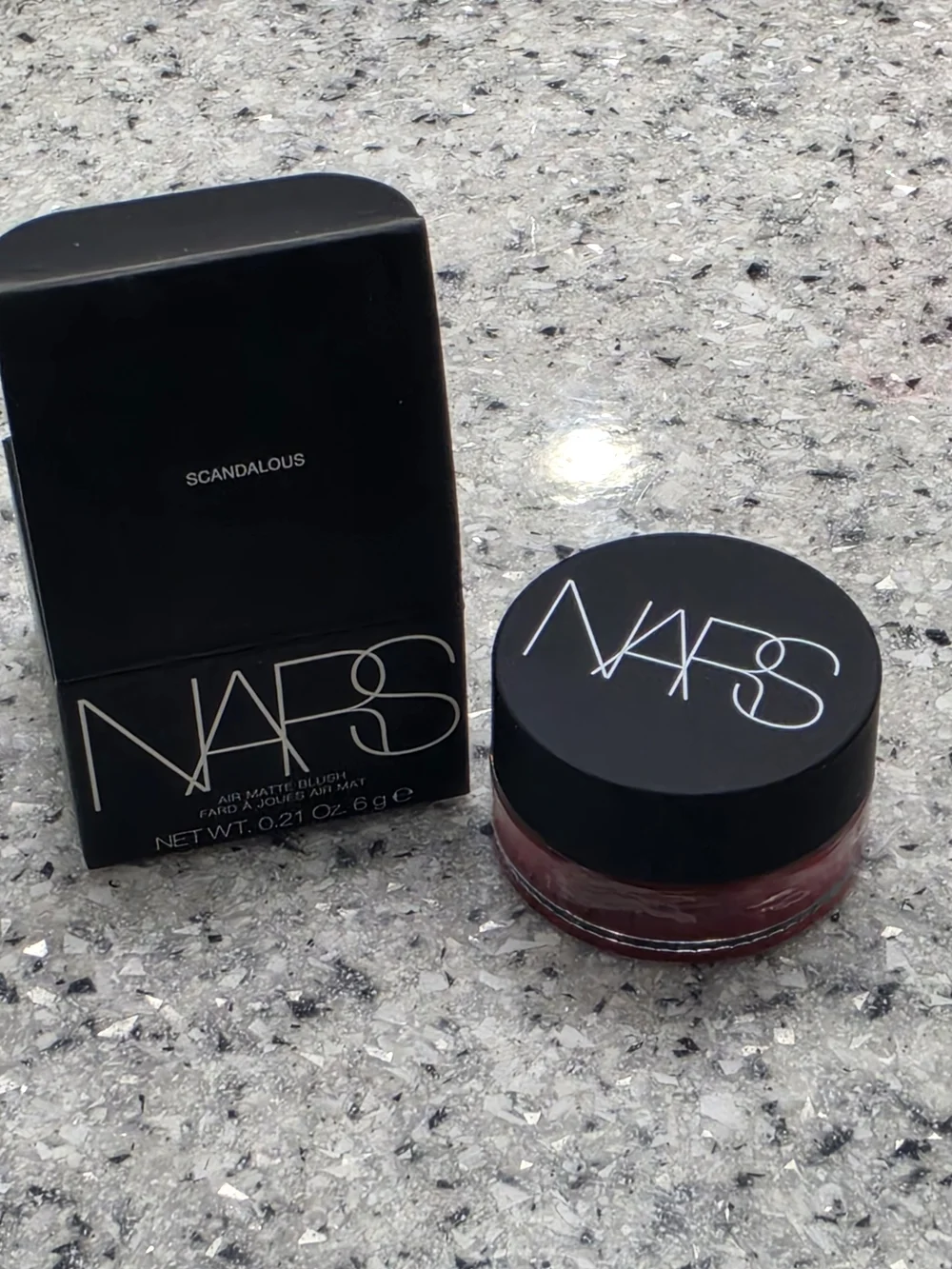 NARS Air Matte Blush - Scandalous (Deep Berry)